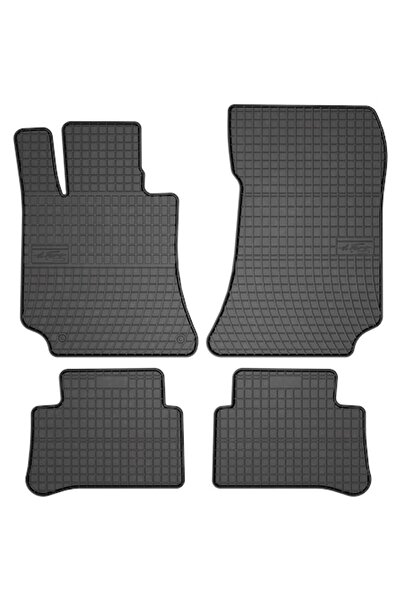 FroGum Set 4 Covorase auto ElToro din Cauciuc pentru Mercedes-Benz CLS C218 2010-2018 Negru