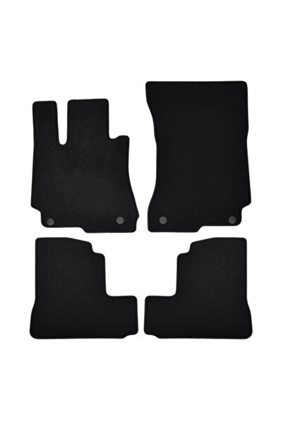 J&J automotive Set covorașe auto din velur premium, negru, MERCEDES Clasa S, 2005-2013, 4 bucăți