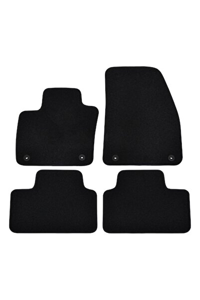 J&J automotive Set covorase din velur Premium negru, VOLVO XC40, 2018-, 4 buc