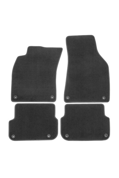 J&J automotive Covorașe de catifea Premium, Audi A6, 2004-2011, Set de 4