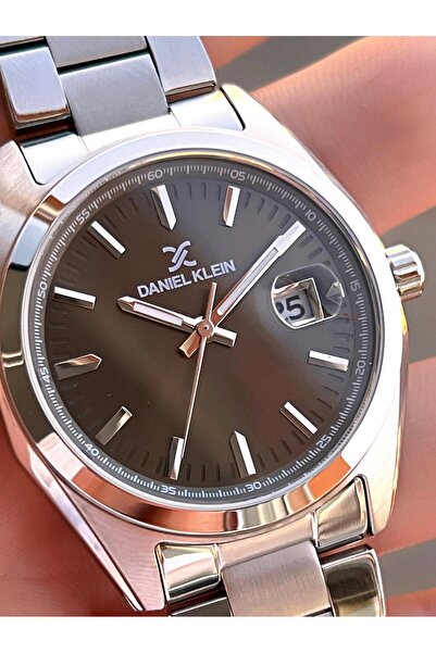 Daniel Klein Classic Men's Wristwatch Steel Band 3 Atm Water Resistant with Bracelet Gift Vs.Blkt.0604