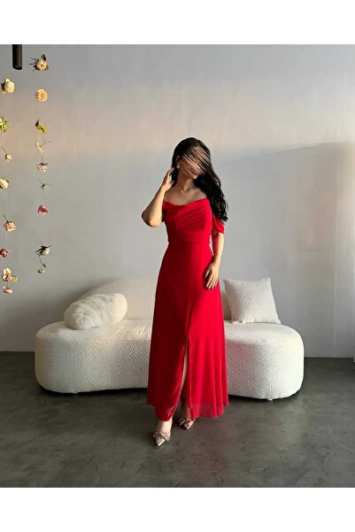 Riva red dress