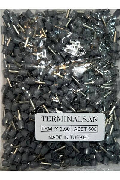 TERMİNALSAN TRM IY2.50 KABLO YÜKSÜK GRİ 500 ADET