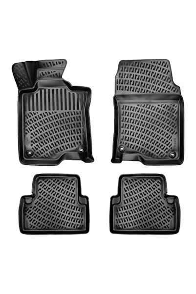 Umbrella Set covorașe auto din cauciuc pentru Honda Accord VIII 2007-2012, 4 ...