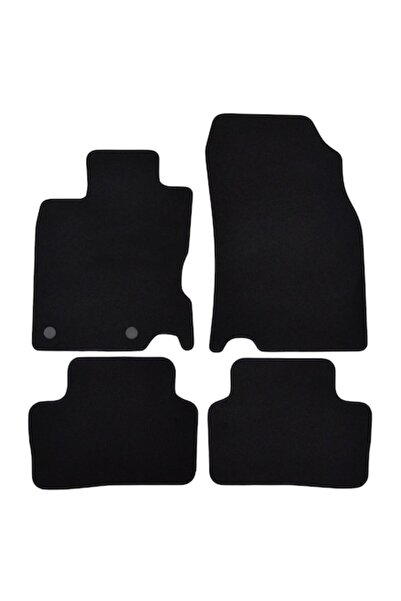 J&J automotive Set covorase din velur Premium negru, NISSAN Qashqai, 2014-202...