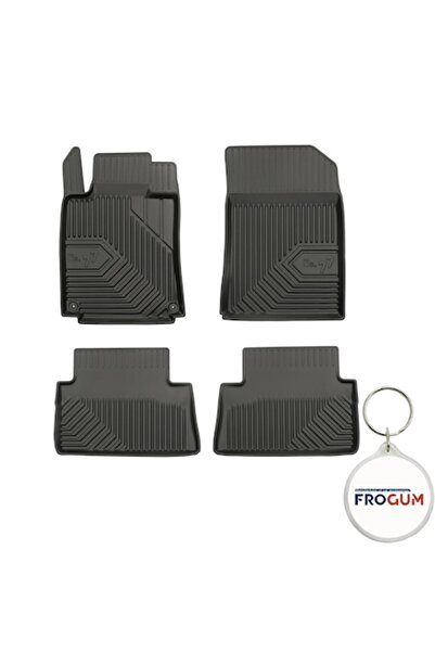 FroGum Set 4 covorașe auto din cauciuc 3D premium pentru Peugeot 508 I (2011 ...
