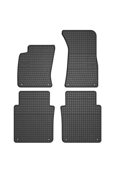 FroGum Set 4 Covorase auto ElToro din Cauciuc pentru Audi A8 D3 2002-2009 Long Negru