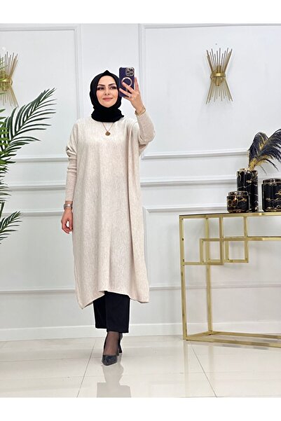 Enans Design Knitwear Fabric Plus Size Matching Home Hijab Tunic