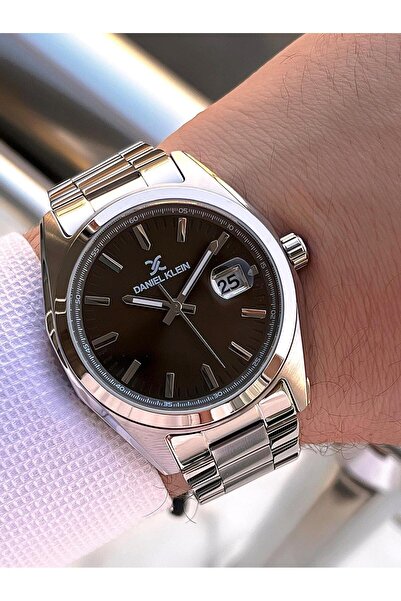 Daniel Klein Classic Men's Wristwatch Steel Band 3 Atm Water Resistant with Bracelet Gift Vs.Blkt.0604