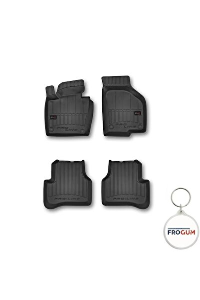 FroGum Set 4 covorașe auto din cauciuc ProLine 3D pentru Volkswagen Passat CC cu breloc