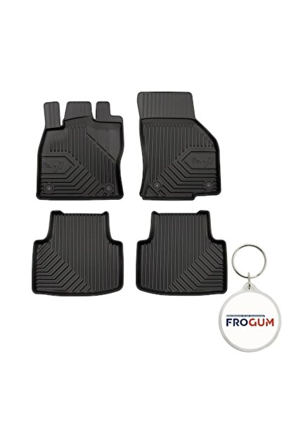 FroGum Set 4 covorase auto din cauciuc tip tavita Premium 3D pentru Volkswage...