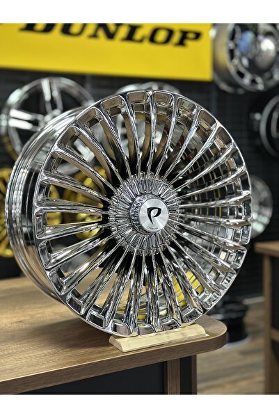 powcan Krom Maybach Escobar 19″ Jant Takımı - Mercedes, VW - 8.5/9.5x19 – 5x112 – ET38/ET45 – Ön/Arka Set