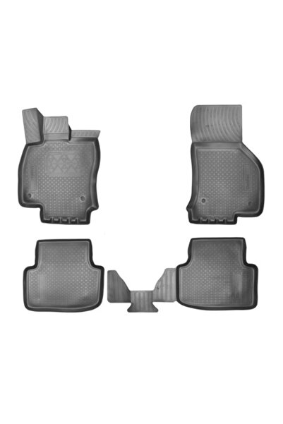 Skoda Covorașe auto din cauciuc tip tavă NORM Premium, Octavia, 2012-2019, 4 ...