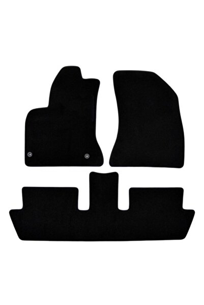 J&J automotive Set covorașe auto velur Premium negru, CITROEN C4 Picasso, 2006-2013, 4 buc