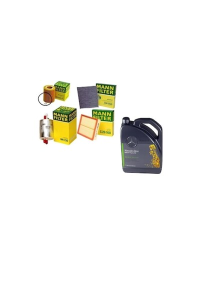 MANN Filtru și pachet Mercedes 5w-30 5L pentru Mercedes Clasa B 200cdi 2004-2012