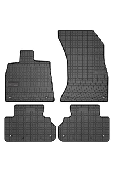 FroGum Set 4 covorașe auto ElToro din cauciuc pentru Audi Q5 II din 2016, negru