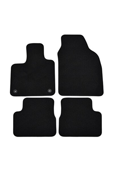 J&J automotive Set Covorase din Velur Premium Negru, FIAT 500e, 2020-, 4 Buc