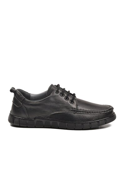 WALKWAY 995 m Black Genuine Leather Men's Casual Shoes