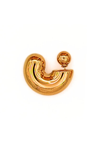 IMMACULATI Biggie - 18k gold plated stainless steel earrings, waterproof, hypoallergenic