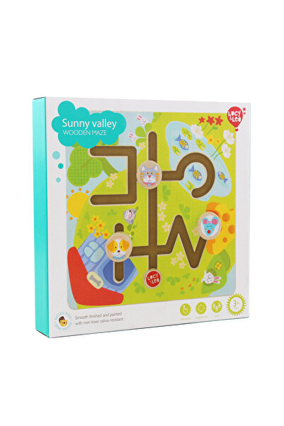 Lucy&Leo Wooden puzzle, Lucy&Leo, Maze, Animals