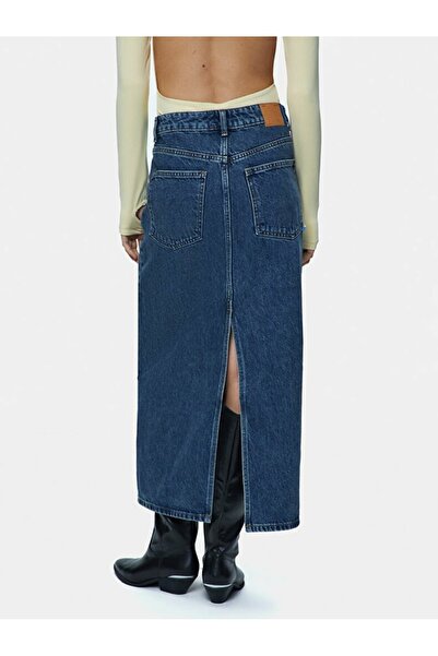 Ltb Kadin Mavi Danica Skirt Devika Wash Etek 01009612211607455867-Std