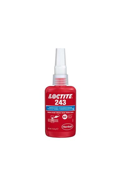 LOCTİTE 243 Orta Mukavemetli Civata Sabitleyici 10ml