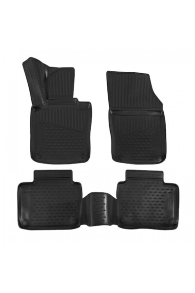 OEM Covoraș cauciuc premium tip Volvo V90 2016-, 4 bucăți