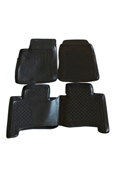 OEM Covorase din cauciuc tip tavita Premium, Toyota Land Cruiser (J120), 2002...