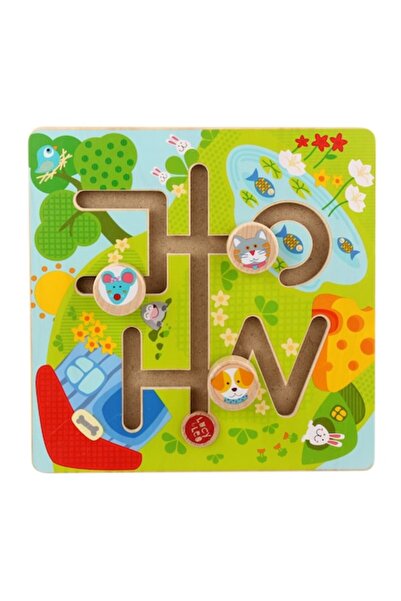 Lucy&Leo Wooden puzzle, Lucy&Leo, Maze, Animals