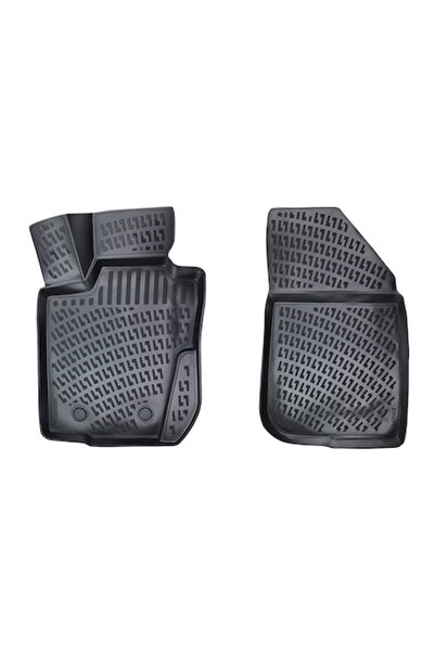 Umbrella Set Covorașe Auto din Cauciuc pentru Dacia Logan II Mcv (Față) 2012-, 2 Bucăți