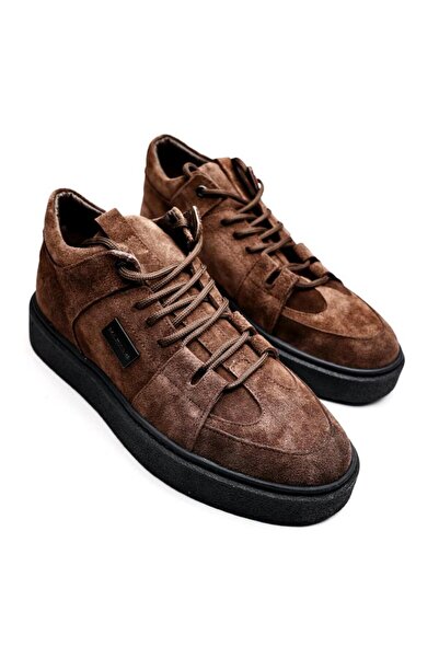 İBAY COFFEE SUEDE IMPERIO ERKEK DERİ KALİTELİ KISA BOT