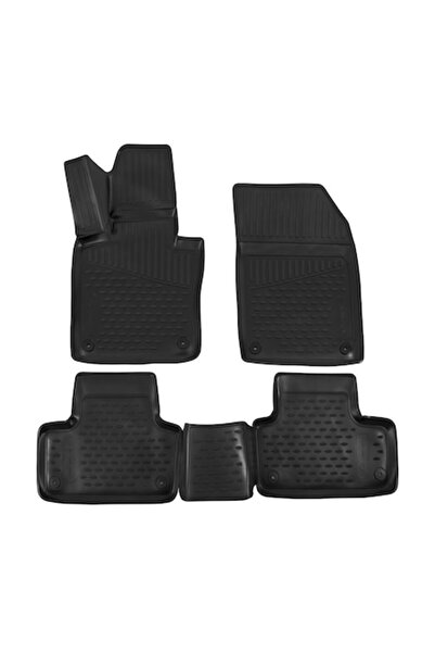 OEM Premium Rubber Tray Mats, Volvo XC60 II, 2017-, 4 pieces