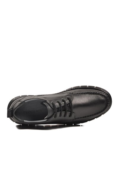 WALKWAY 995 m Black Genuine Leather Men's Casual Shoes