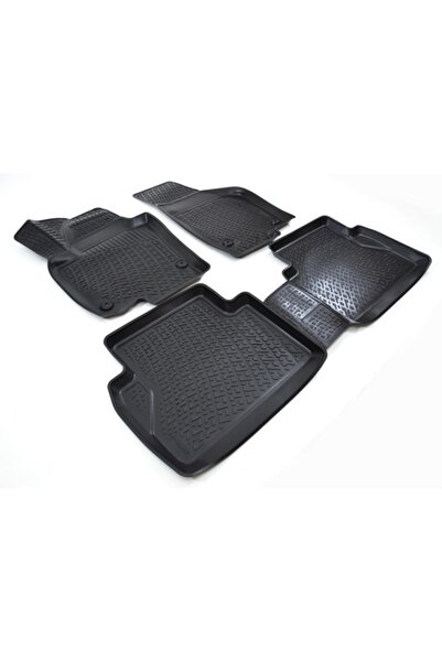 OEM Covorașe de cauciuc premium tip tavă, Volkswagen Sharan, 2010-, 4 bucăți