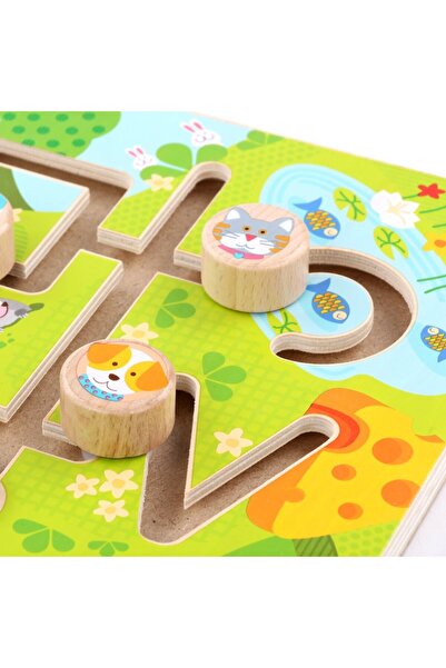 Lucy&Leo Wooden puzzle, Lucy&Leo, Maze, Animals