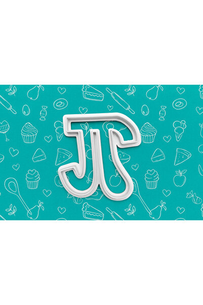 PUREYSMA Matematik Temalı Kurabiye Kalıbı | Pi Sembolü Şeklinde Eğlenceli Bilim Konseptli Kalıp