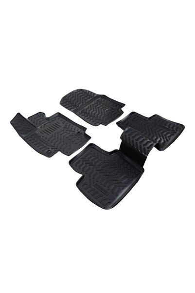 OEM Covorașe premium din cauciuc, tip tavă, Toyota RAV4, 2018-, 4 bucăți