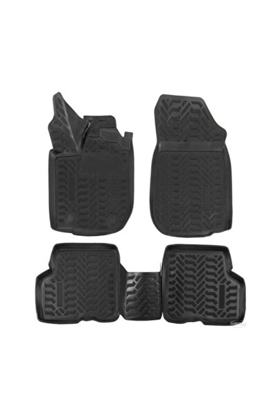OEM Covorașe auto din cauciuc premium, Dacia Sandero II, 2012-, 4 bucăți