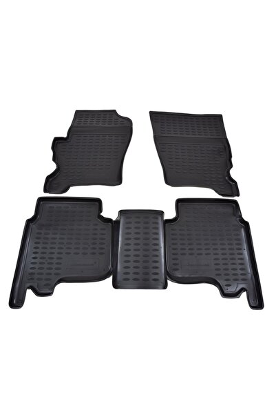 Land Rover Premium Tray Style Rubber Mats for Discovery 3/4, 2004-2017, 4 pieces