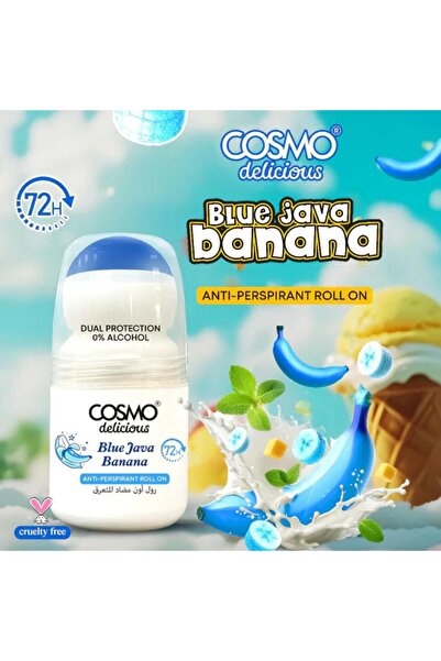 Cosmo Delicious Blue Banana Antiperspirant Roll-On - 50g