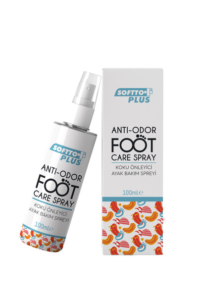 Softto Plus Foot Spray – Anti-Odor, Refreshing, Moisturizing and Emollient