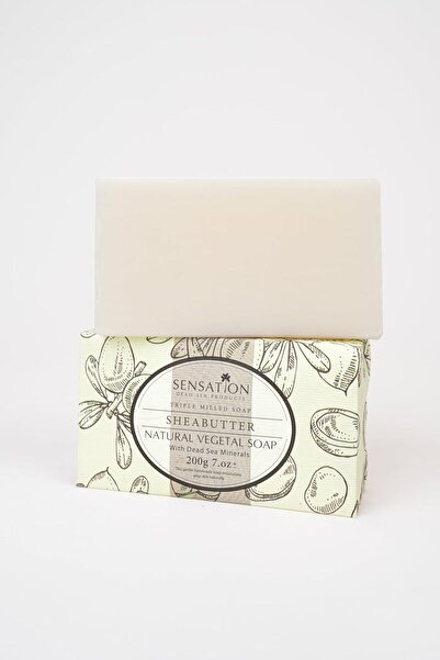 sensatıon Dead Sea Soap Vegan Handmade Shea Butter 200g