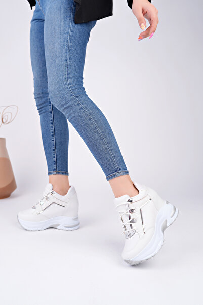 Madam Tarz Dnr-429 Lace-Up Glitter Hidden Heel Sports