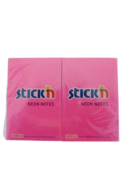 Gıpta Stick'N Post-It Neon Magenta 76X51 100 Sheets 12-Pack