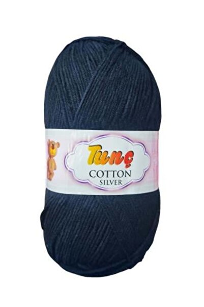 Tunç Tong Cotton Silver Thread, similar to Cotton Gold and Jeans - Cotton (55%) Acrylic (45%) Color No. 3787