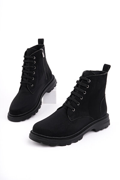 Madam Tarz حذاء LYK-1001 من الجلد المسطح برباط