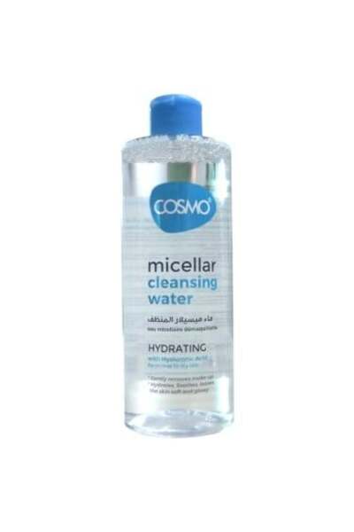 Cosmo منظف ومرطب بماء ميسيلار للبشرة الجافة مع حمض الهيالورونيك - 500 مل