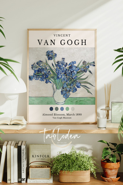 tablodea Van Gogh slika akvarelom, Van Gogh dekorativna zidna umetnost, Van G...