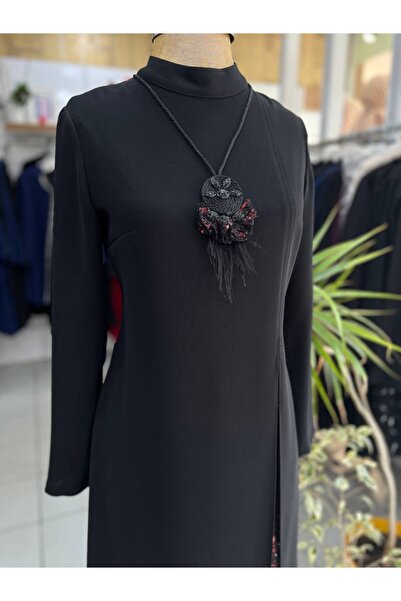 çınar özkan Yırtmaç Detaylı Şık Abiye Takım