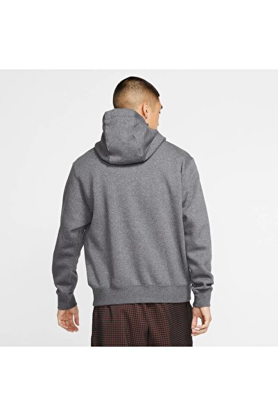 Nike Спортивний одяг Club Fleece Kapüşonlu Erkek Сірий світшот